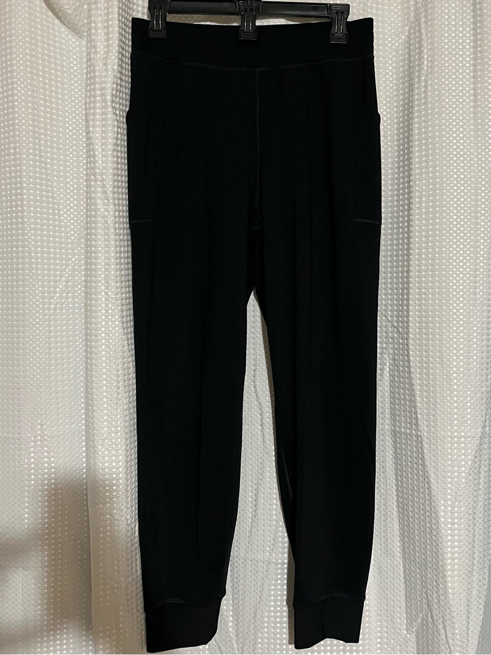 Fabletics Black Men's Jogger Pants with Side Pockets